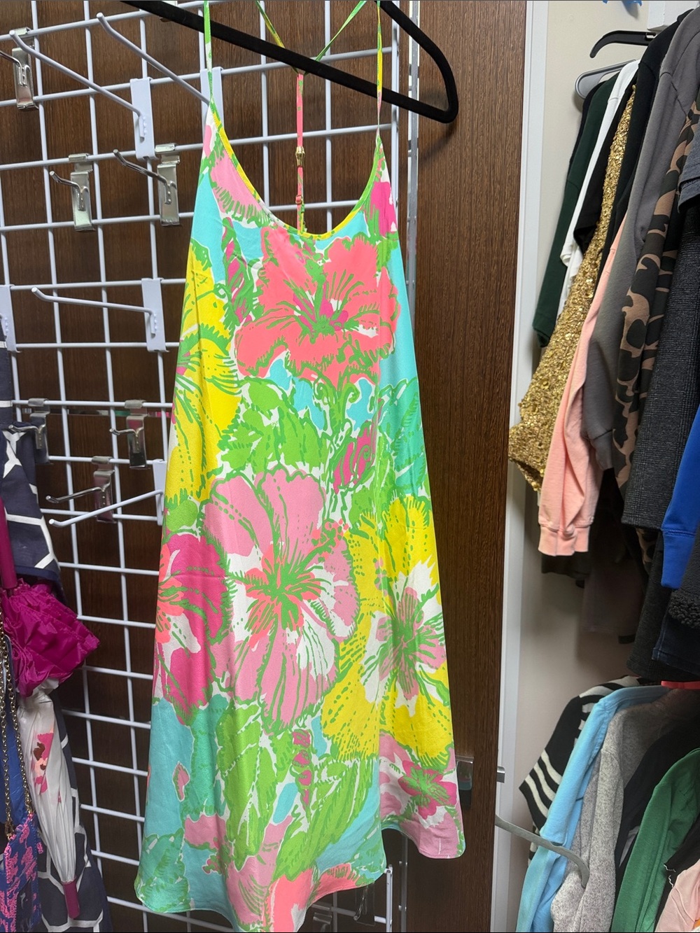 Lilly Pulitzer Maisy silk slip dress